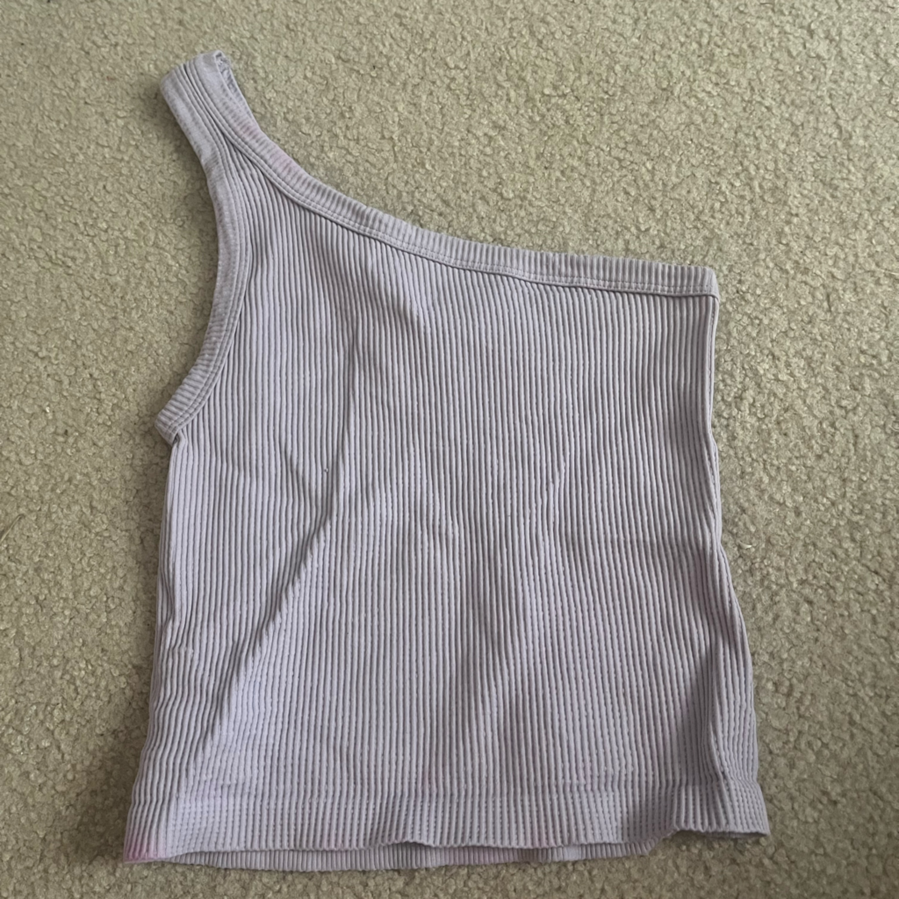 Super Comfy Purple Nikibiki One Shoulder Tank